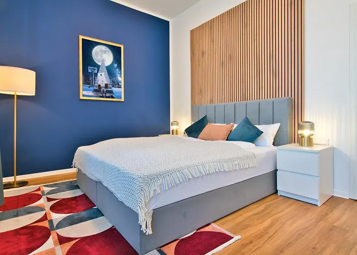 Apartment Halle By Fullhouse - Free Parking & Wifi