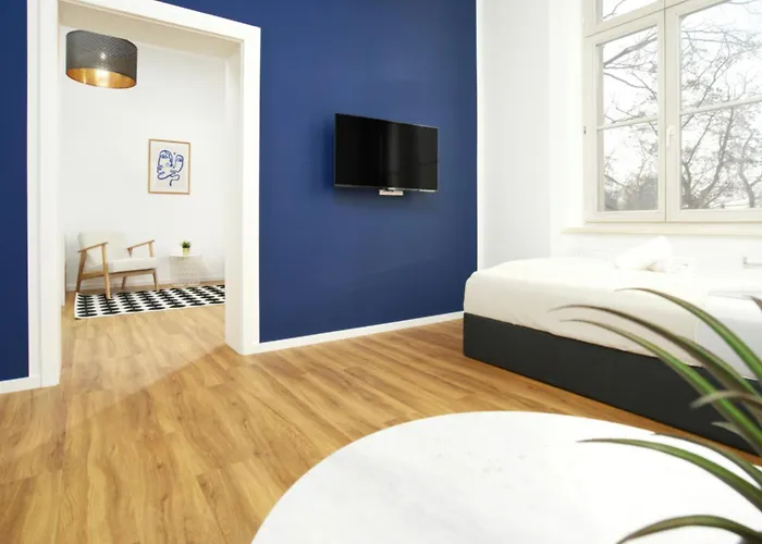 Apartment Halle By Fullhouse - Free Parking & Wifi